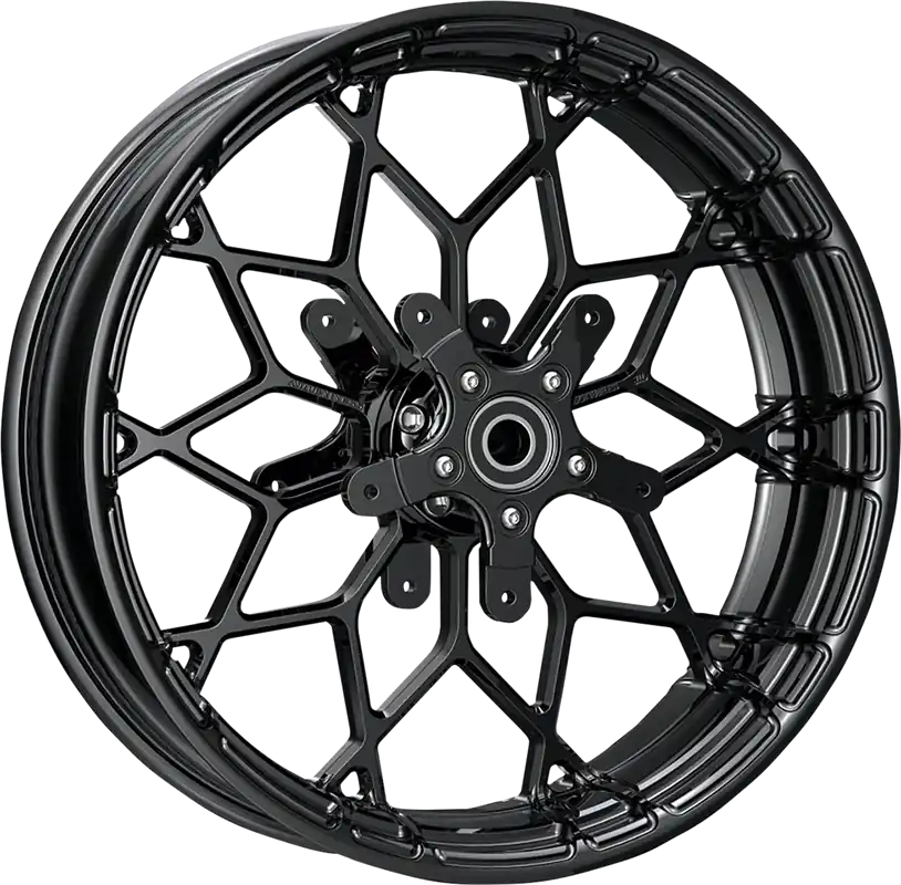 ARLEN NESS Fat Factory Forged Front Wheel Kit - Dual Disc - Black - 18x5.5 Price Drop