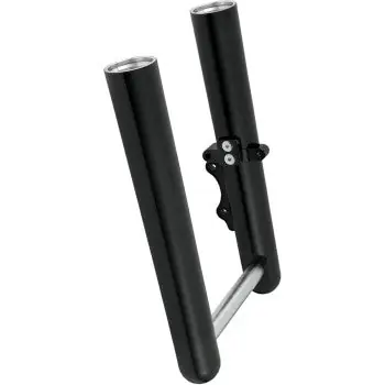 ARLEN NESS Custom Single-Disc Hot Legs Fork Legs - Black Anodized - Smooth - '08-'13 FLH/FLT Trending