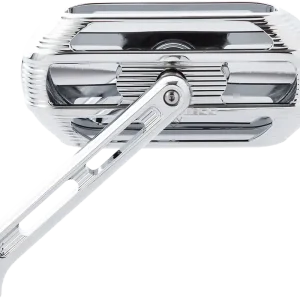 ARLEN NESS Mirror - Sidekick - Side View - Oval - Chrome - Left Same Day Shipping