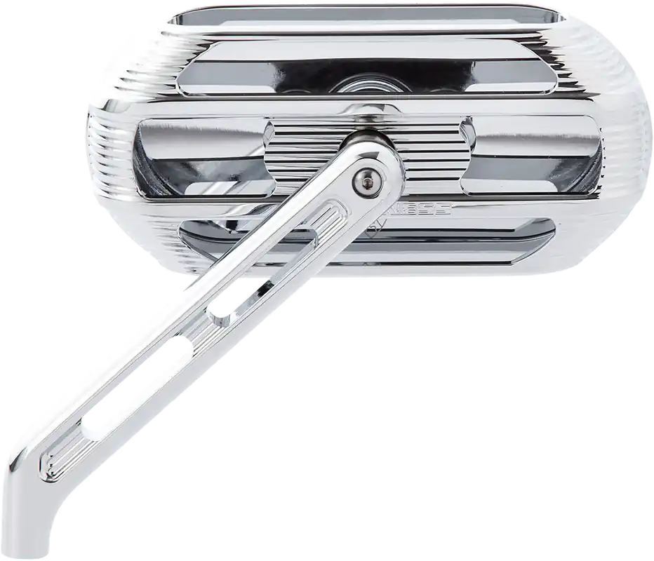 ARLEN NESS Mirror - Sidekick - Side View - Oval - Chrome - Left Same Day Shipping