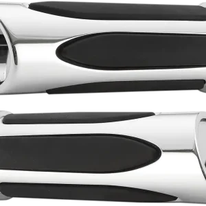 ARLEN NESS Deep Cut Comfort Series Grips - TBW - Chrome Holiday Sale