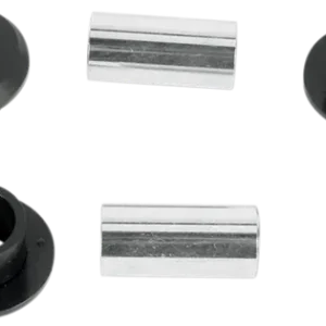 ARLEN NESS Black Polyurethane Riser Bushing Kit - Chrome Cup Washers Super Sale