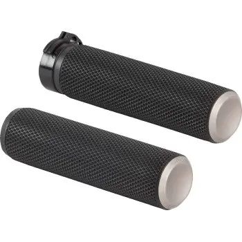 ARLEN NESS Knurled Grips - Cable - Titanium Save Now