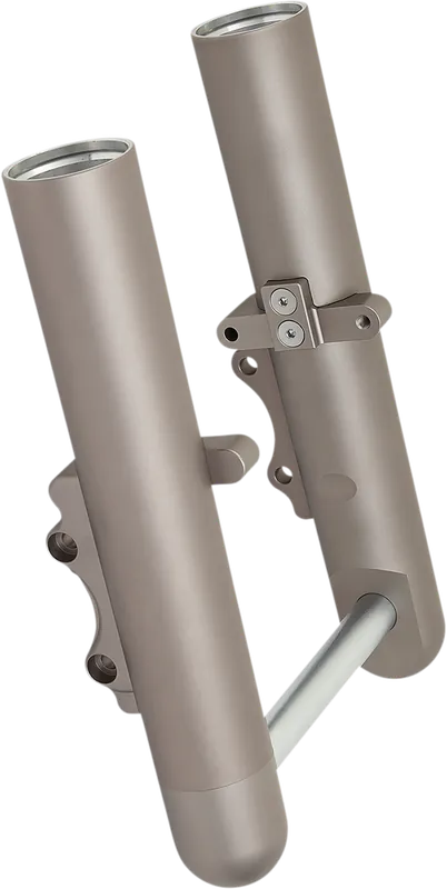 ARLEN NESS Dual Disc Hot Legs Fork Legs - Titanium Anodized - Smooth - '00'07 FLH/FLT Fast Shipping