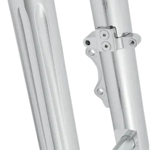ARLEN NESS Dual-Disc Hot Legs Fork Legs - Chrome - Deep Cut - '14-'25 FLH/FLT Time-Limited