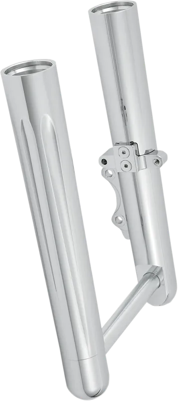 ARLEN NESS Dual-Disc Hot Legs Fork Legs - Chrome - Deep Cut - '14-'25 FLH/FLT Time-Limited