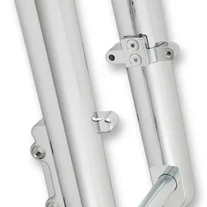 ARLEN NESS Custom Single-Disc Hot Legs Fork Legs - Chrome - Smooth - '14-'25 FLH/FLT Authentic