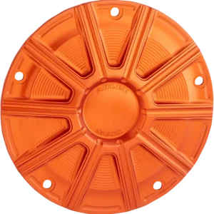 ARLEN NESS 10-Gauge Derby Cover - Orange Anodized Genuine