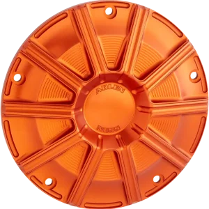 ARLEN NESS 10-Gauge Derby Cover - Orange Anodized - Touring/Trike '15-'25 Best Price