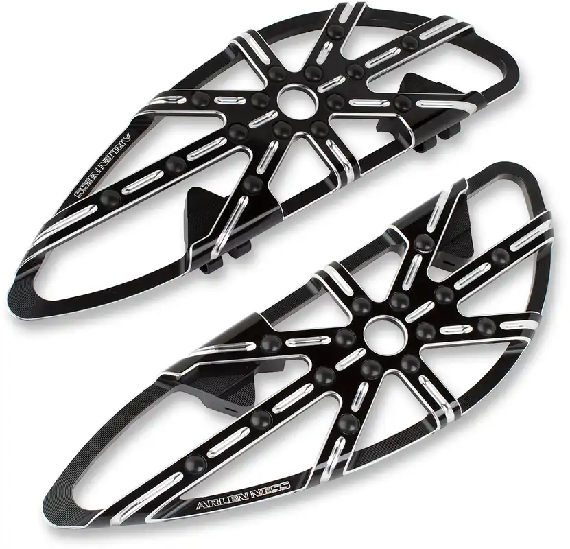 ARLEN NESS Adjustable Driver Floorboards - 10 Gauge - Black Flash Sale