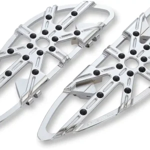 ARLEN NESS Adjustable Driver Floorboards - 10 Gauge - Chrome Grab Now