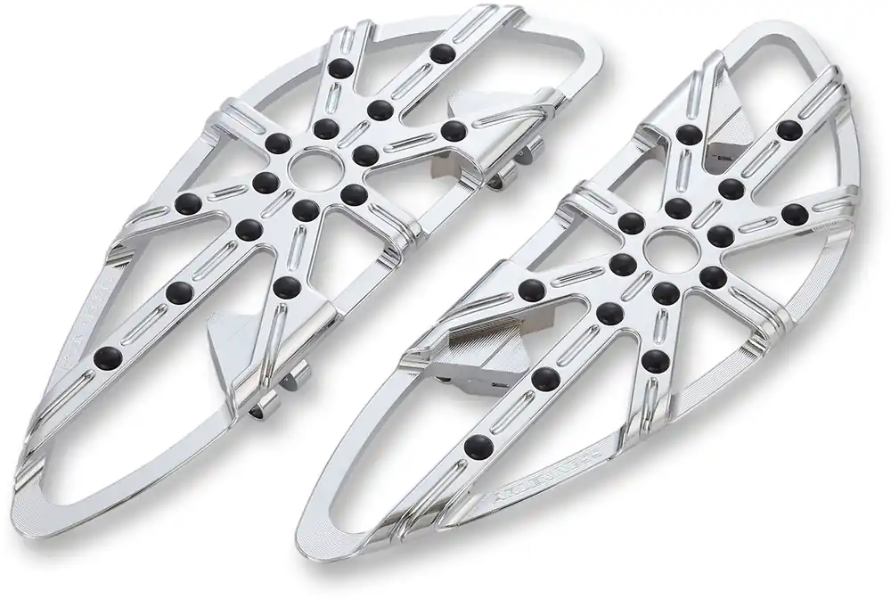 ARLEN NESS Adjustable Driver Floorboards - 10 Gauge - Chrome Grab Now