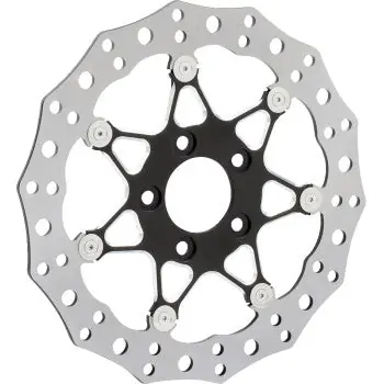 ARLEN NESS Two-Piece Floating Front Brake Rotor - Procross - 11.8" - Black Final Sale