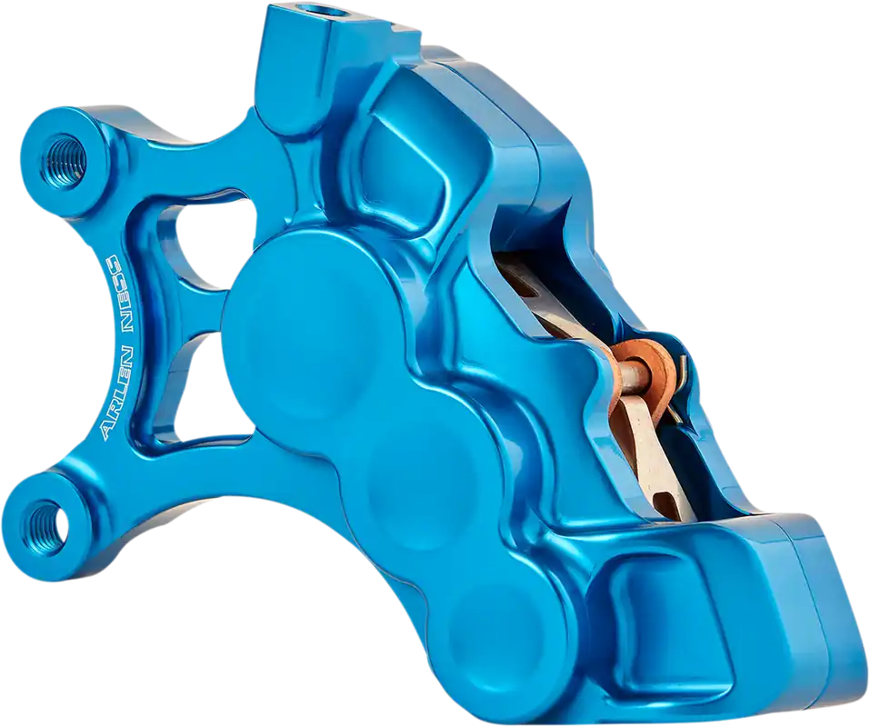 ARLEN NESS Ness Tech Left Front Six-Piston Differential Bore Caliper - Blue - 14" Budget