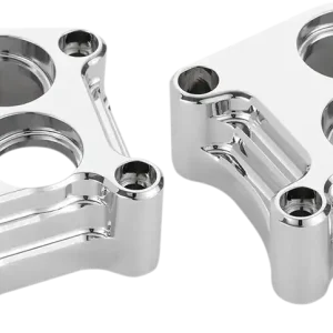 ARLEN NESS Lifter Block Covers - 10 Gauge - Chrome - Twin Cam Original