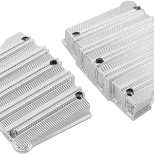 ARLEN NESS 10 Gauge Rocker Box Top Covers - Chrome - Twin Cam Modern