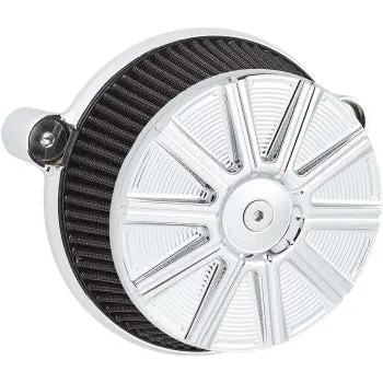 ARLEN NESS Big Sucker 10 Gauge Stage 1 Black Oiled Air Filter Kit - Chrome Express Delivery