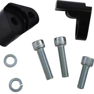 ARLEN NESS CNC Billet Rear Shock Lift Kit +1" - Black - Touring '09-'23 Last Chance