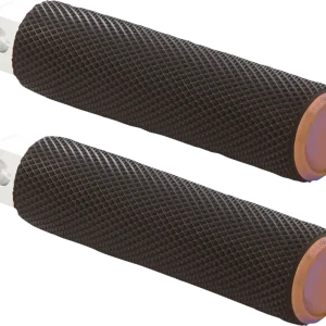 ARLEN NESS Fusion Male-Mount Footpegs - Knurled - Titanium - 1" Longer Bargain