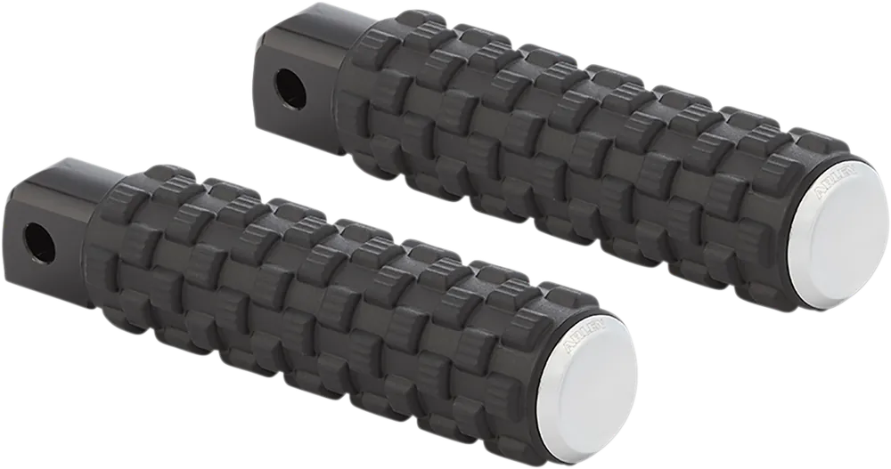 ARLEN NESS Air Trax Male-Mount Footpegs - Driver/Passenger - Chrome - 1" Longer Don’t Miss Out