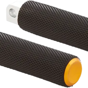 ARLEN NESS Knurled Footpegs - Passenger - Gold - FX/FL '18-'25 - 1" Longer Buy Online