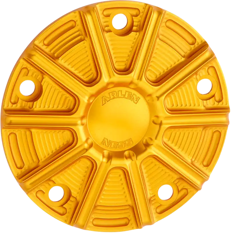 ARLEN NESS 10-Gauge Points Cover - Gold Anodized - Twin Cam Free Shipping