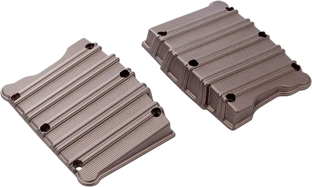 ARLEN NESS 10 Gauge Rocker Box Top Covers - Titanium Anodized - Twin Cam Clearance