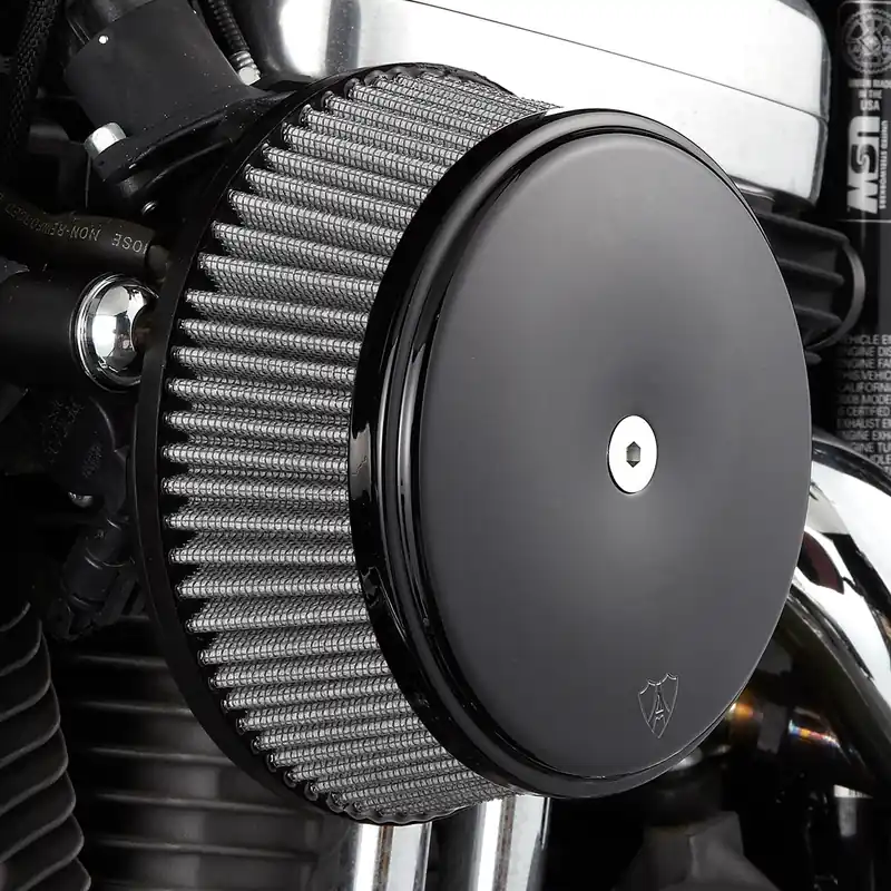 ARLEN NESS Big Sucker Black Oiled Stage I Air Filter Kit - Wrinkle Black Save Now