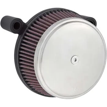 ARLEN NESS Big Sucker Red Oiled Stage I Air Filter Kit - Brushed Stainless Steel Limited Offer
