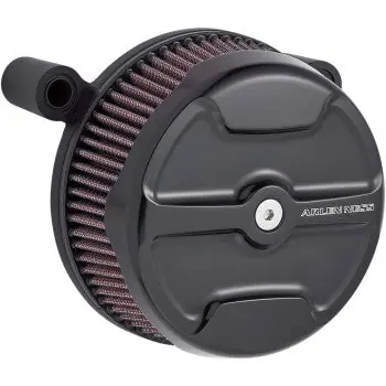 ARLEN NESS Big Sucker Knuckle Red Oiled Stage I Air Filter Kit - Black New Release