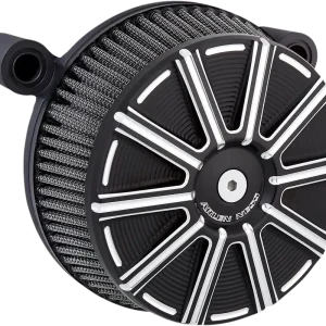 Worldwide Shipping ARLEN NESS 10-Gauge® Stage 1 Big Sucker Air Filter Kit - Contrast Cut Black