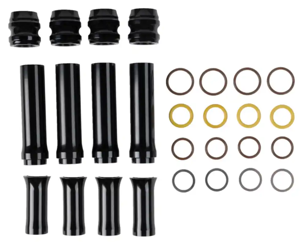 ARLEN NESS 10 Gauge Pushrod Tube Cover Kit - Black - M8 Warranty Included