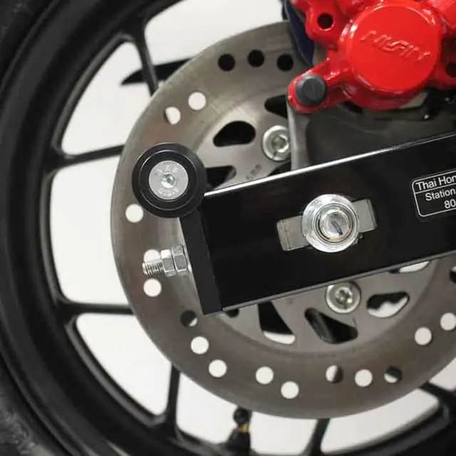 Direct From Manufacturer Oggy Knobbs Honda GROM Black Race Stand Chain Adjuster