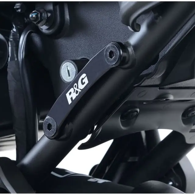 Special Offer R&G Yamaha XSR700 Black Rear Foot Rest Blanking Plate