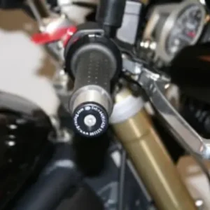 R&G Triumph Street Triple/Thruxton 900 Black Bar End Sliders Big Sale