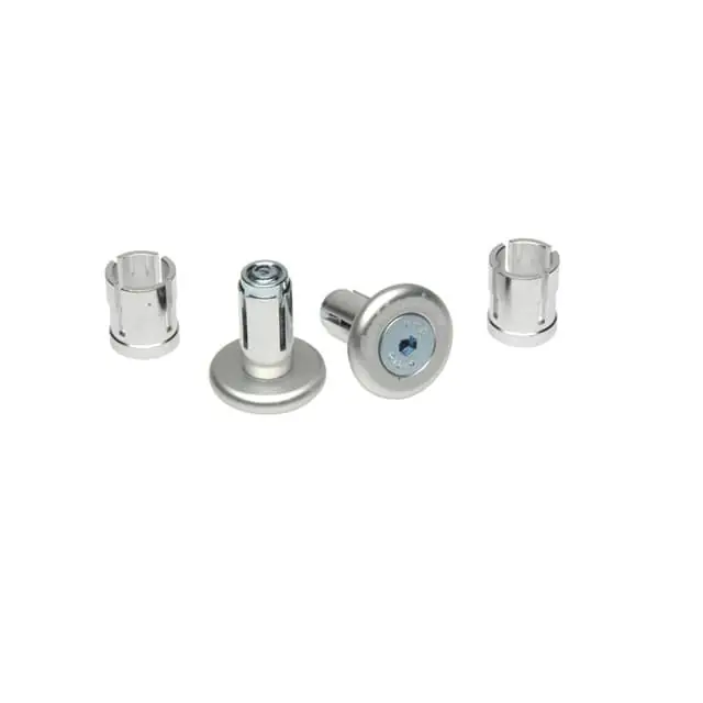 Barkbusters Anodised Silver Bar End Plug Price Cut