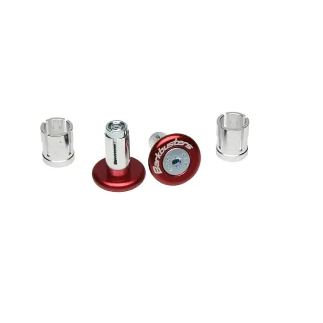Barkbusters Anodised Red Bar End Plug Handmade
