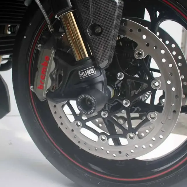 Direct From Factory Oggy Knobbs Triumph Speed Triple 1050 16-20 Front Axle Sliders