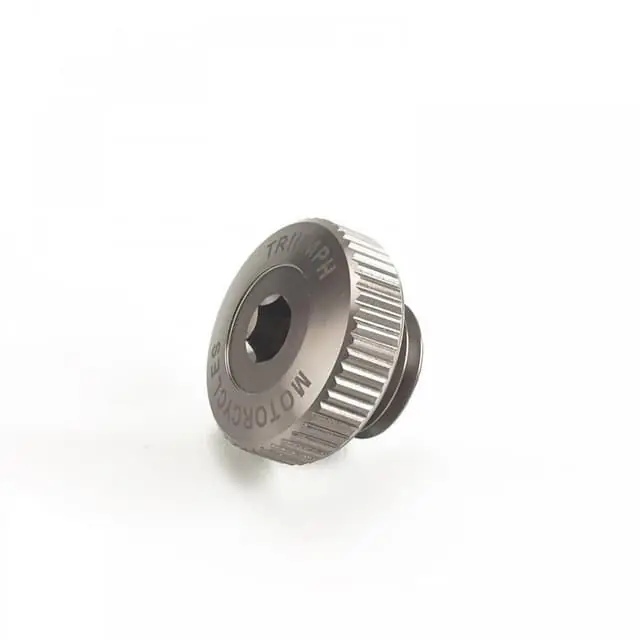 Triumph Machined Silver Oil Filler Cap Latest
