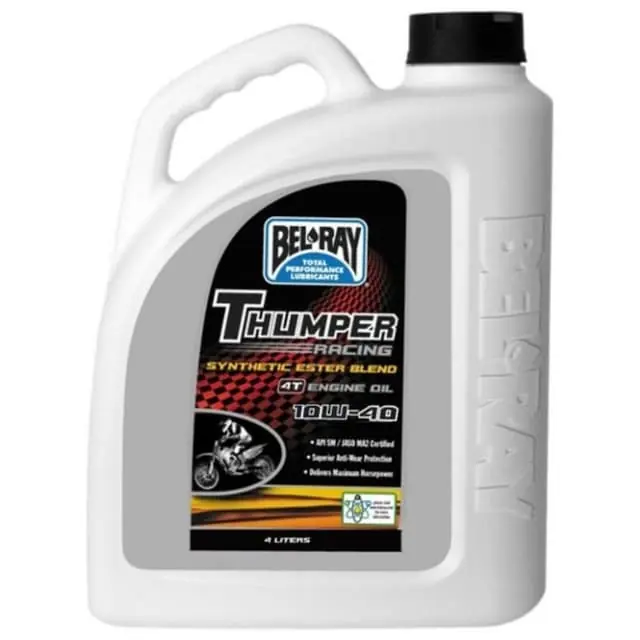 Belray Thumper Racing Synthetic Ester Blend 4T 10W-40 Engine Oil Save Now