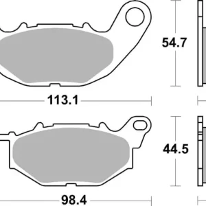 SBS Ceramic Front / Rear Brake Pads Weekend Sale
