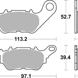 Cheap SBS Ceramic Front / Rear Brake Pads