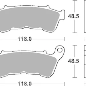 SBS HD Carbon Tech Road Front / Rear Brake Pads Top Pick
