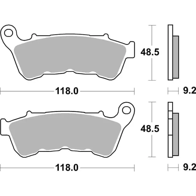 SBS HD Ceramic Front / Rear Brake Pads While Supplies Last
