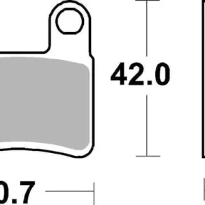 SBS Ceramic Front / Rear Brake Pads Genuine