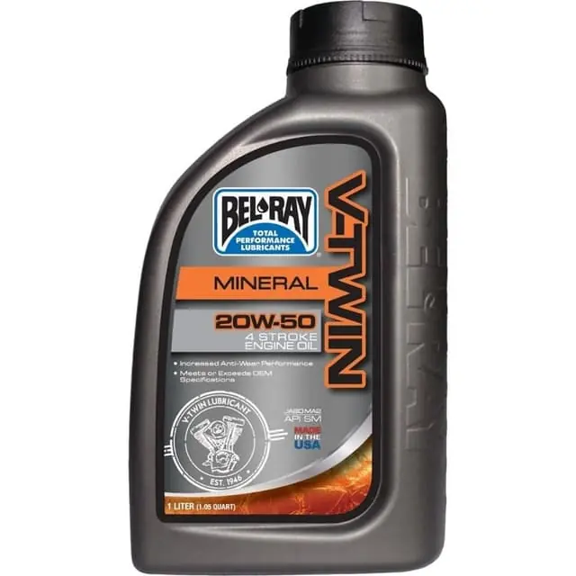 Belray V-Twin Mineral 4T 20W-50 Engine Oil New Release