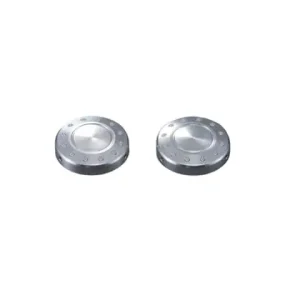 Viral Yamaha Accessories R3 Silver Alloy Fork Cap Set