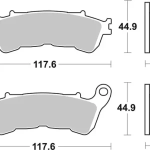 Factory Price SBS Ceramic Front / Rear Brake Pads