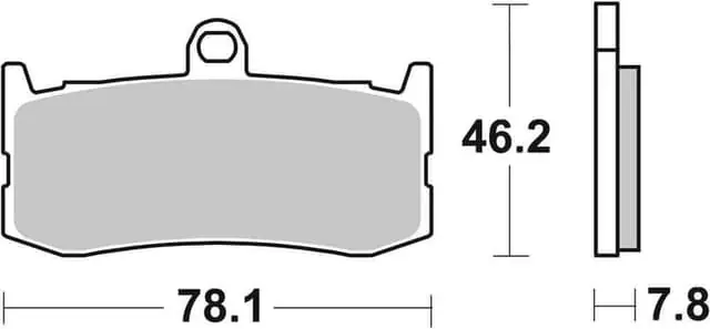 SBS Dual Carbon Racing Front Brake Pads Budget