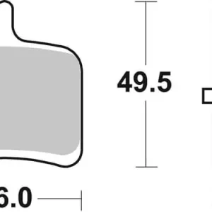 SBS HD Sintered Road Rear Brake Pads Cheap